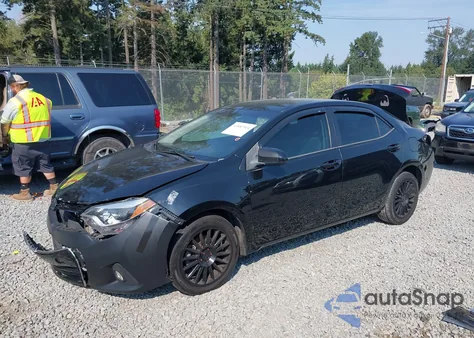 2015 Toyota Corolla L from USA, damaged, VIN 2T1BURHE6FC334064